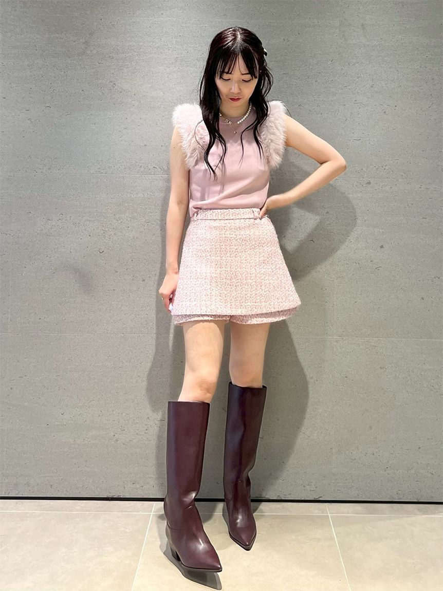 FURFUR「【限定カラー】ツイードスカショーパン」|その他|