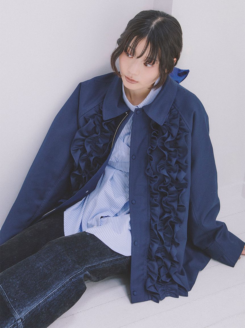 FURFUR「ビスチェセットオーバーシャツ」|シャツ・ブラウス|