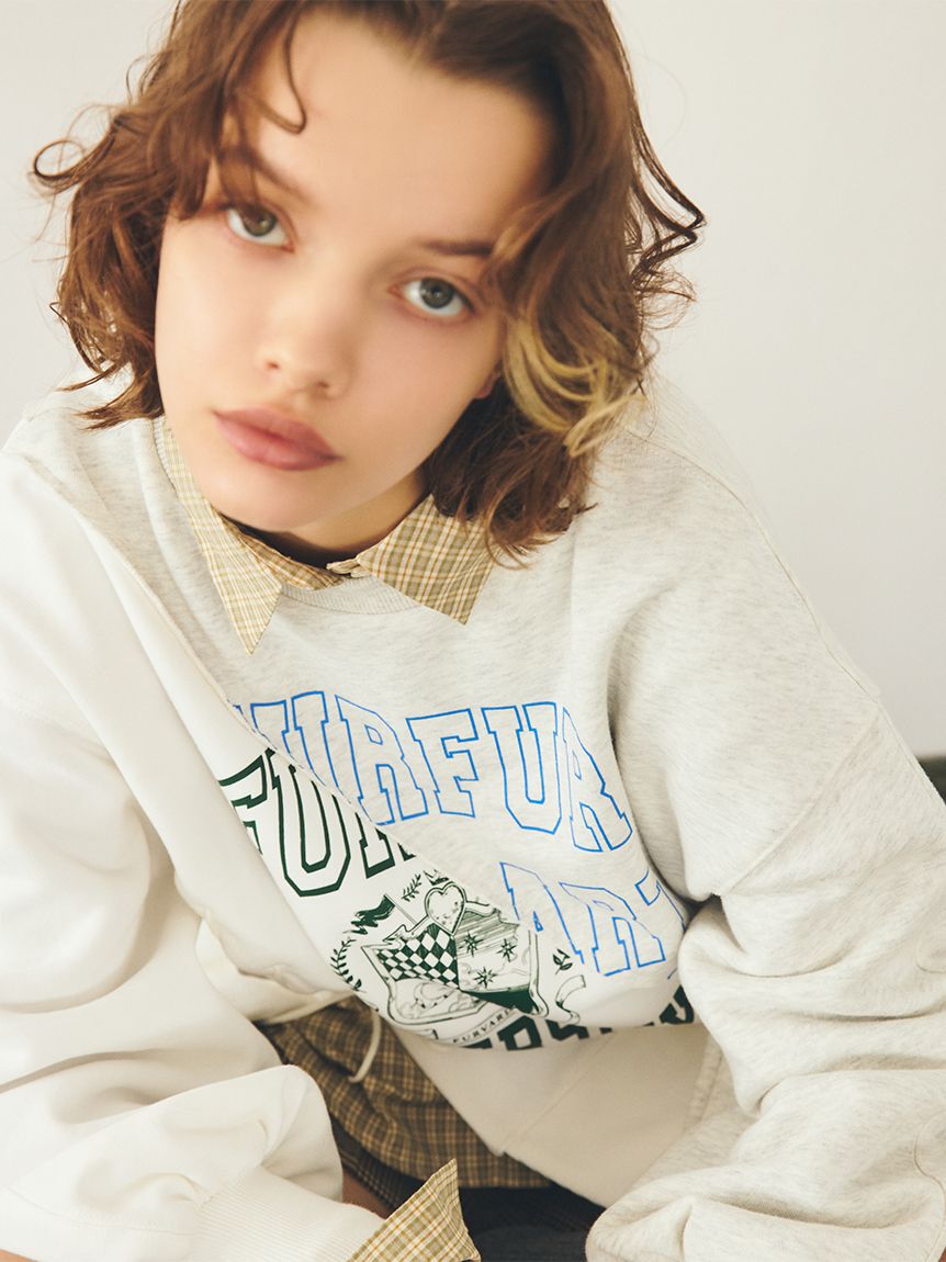 FURFUR「ビスチェセットオーバーシャツ」|シャツ・ブラウス|