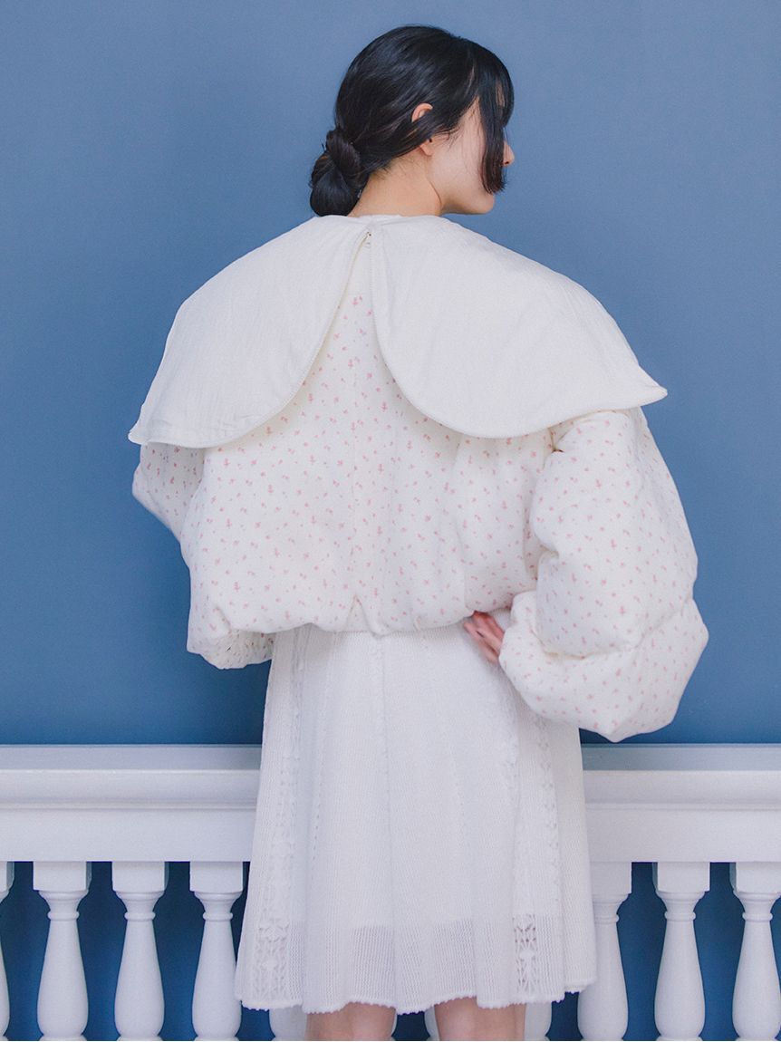 FURFUR「透かし編みニットワンピース」|ワンピース|