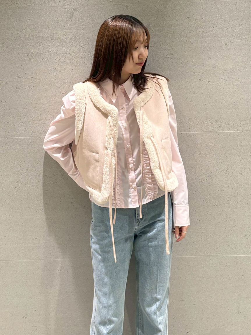 FURFUR「コンパクトパフスリーブシャツ」|シャツ・ブラウス|