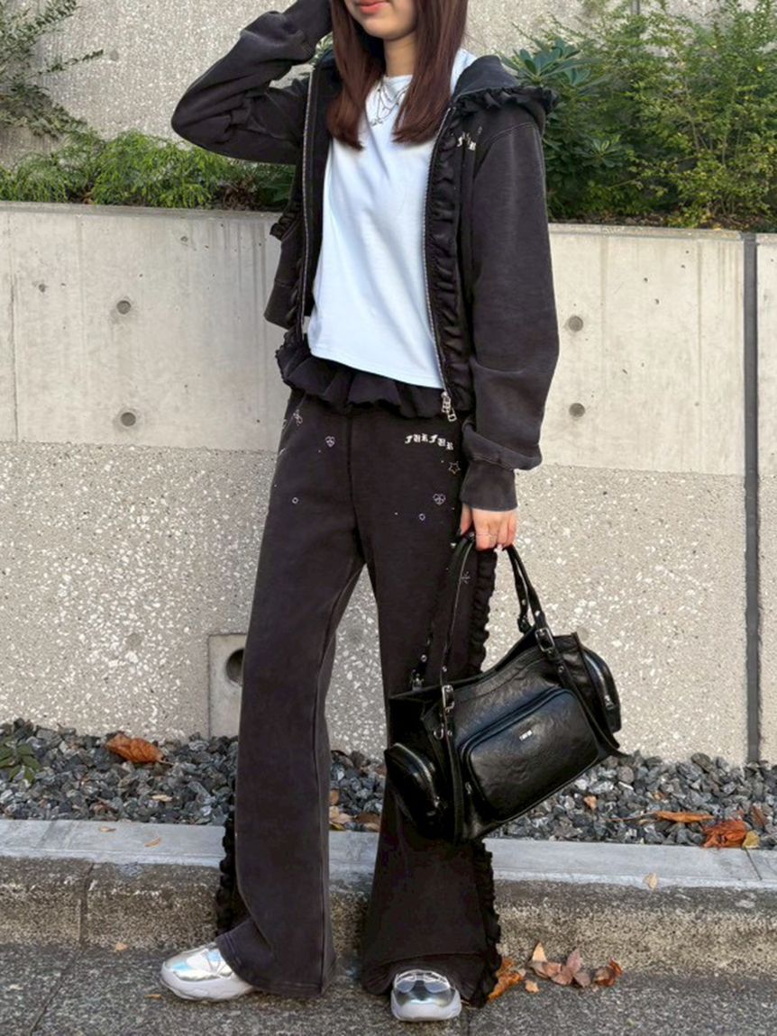 FURFUR「フリルスウェットパンツ」|チノ|