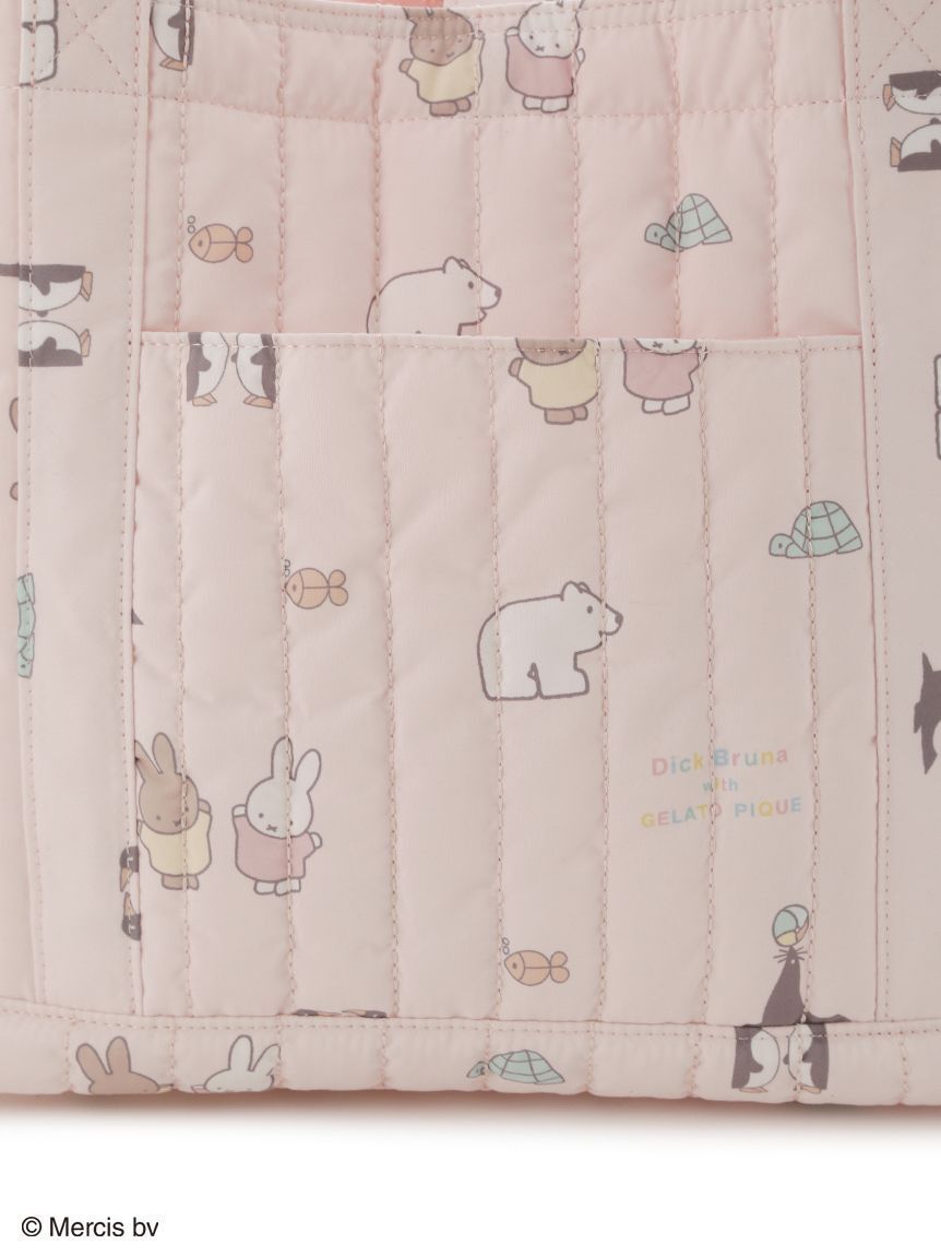 GELATO PIQUE KIDS & BABY「【Dick Bruna】キルティング総柄ママバッグ」|マタニティ・ママグッズ|