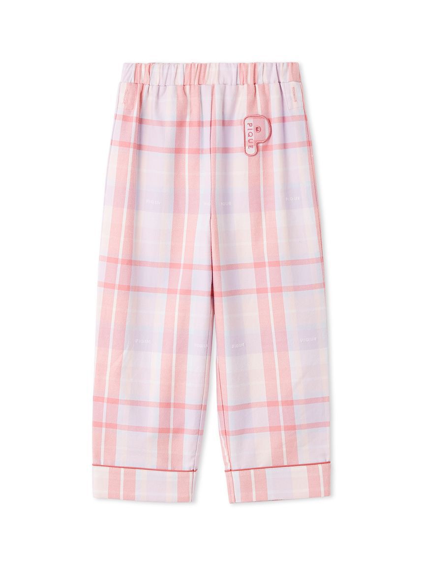 GELATO PIQUE KIDS & BABY「【KIDS】チェック柄ロングパンツ」|ルームウェア|