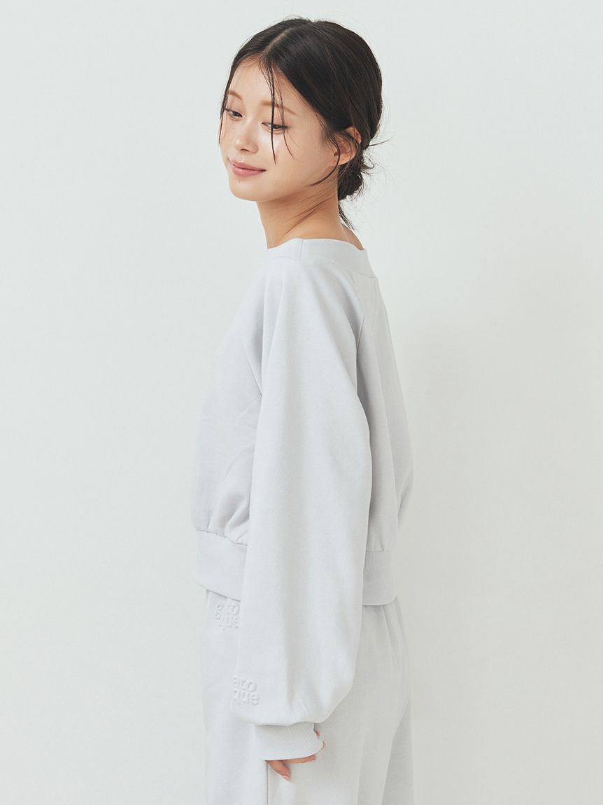 gelato pique「裏毛プルオーバー」|ルームウェア|