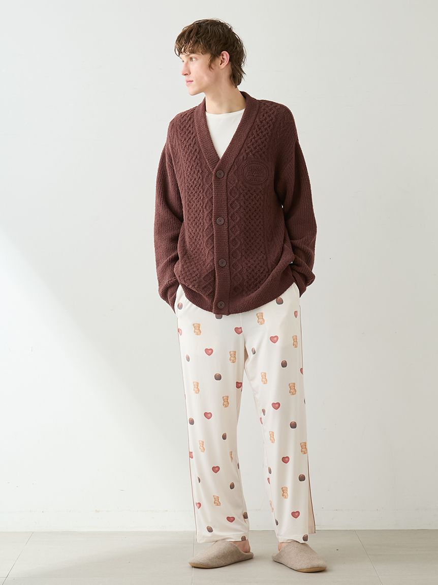 GELATO PIQUE HOMME「【Valentine】【HOMME】総柄ロングパンツ」|ルームウェア|