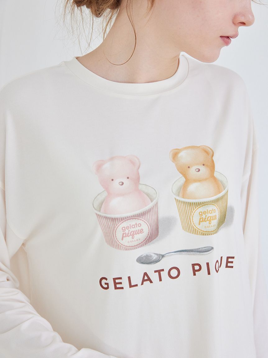 gelato pique「【Valentine】ワンポイントプルオーバー」|ルームウェア|