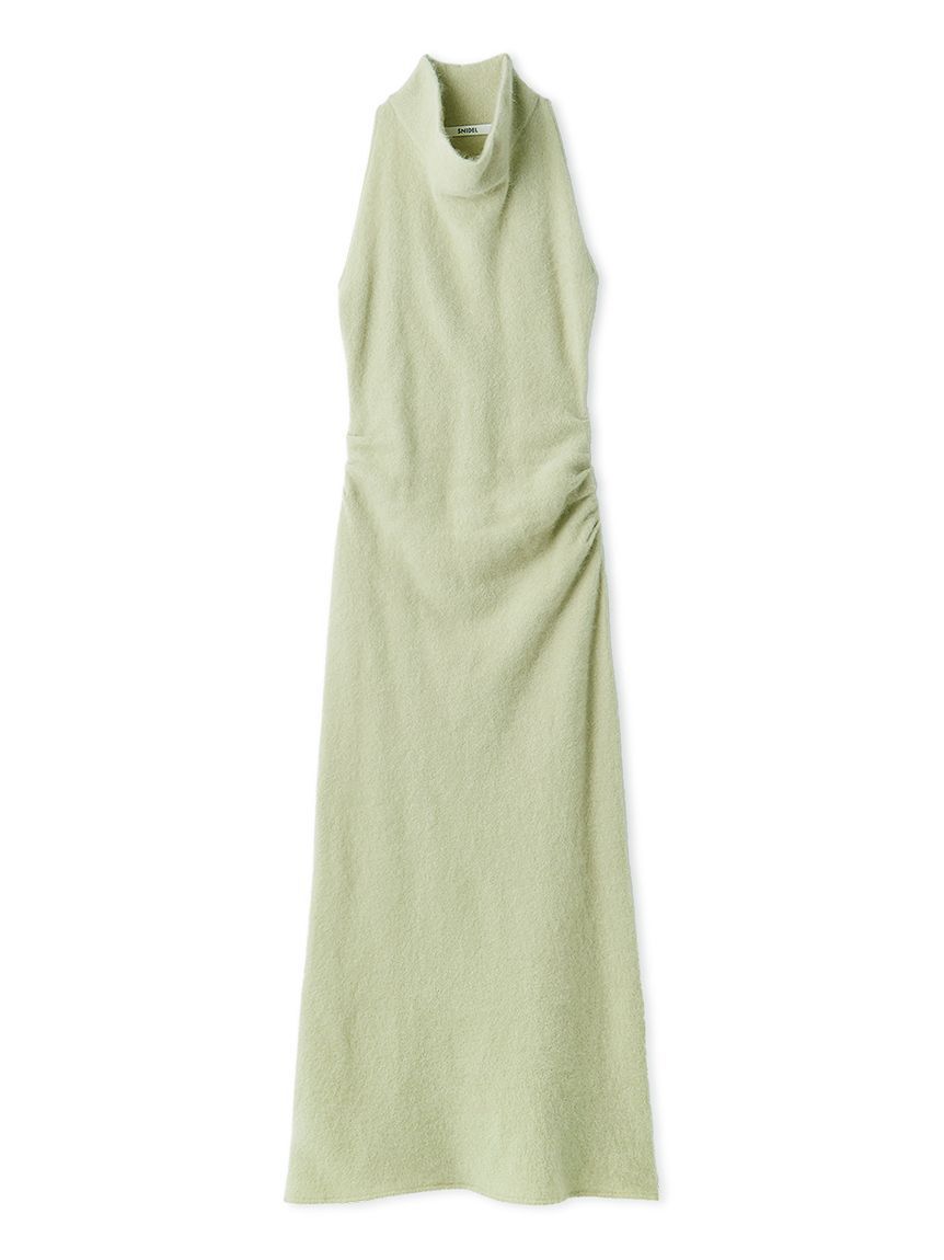 SNIDEL「【HIGH QUALITY】メリノウールアメスリニットワンピース」|ワンピース|