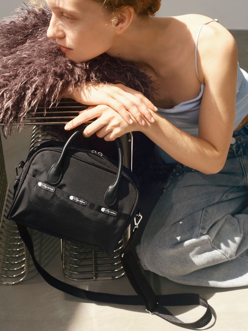 FRAY I.D「【LeSportsac&times; FRAY I.D】SQUARE TH CROSSBODY」|ハンドバッグ|BLK