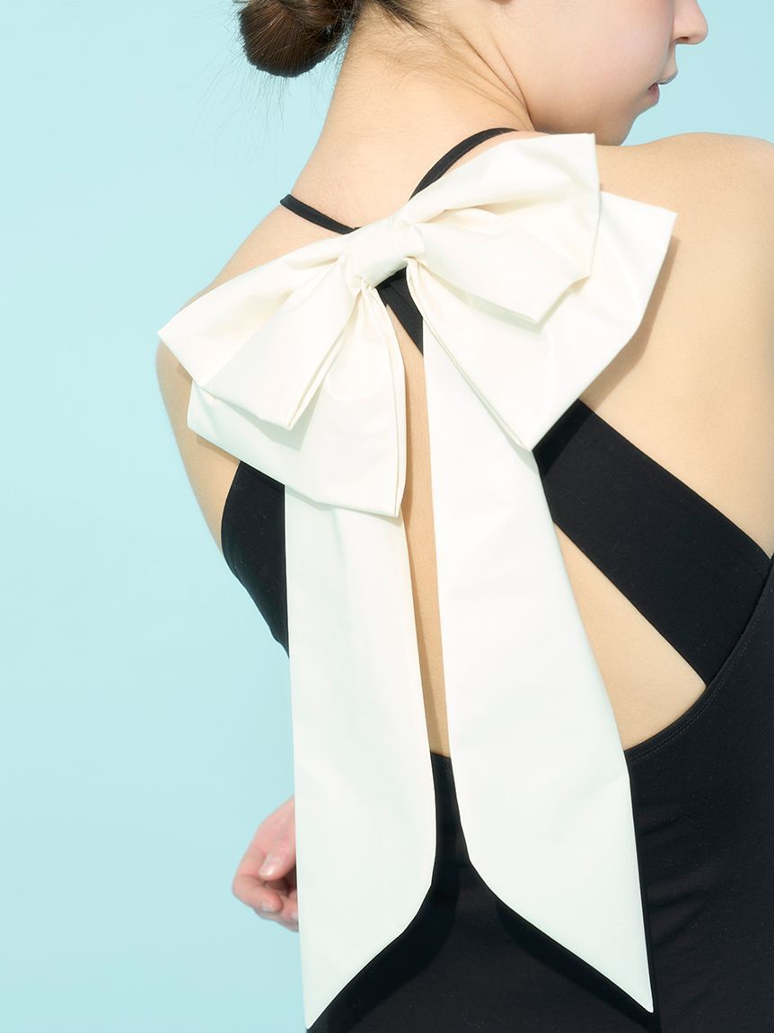 LILY BROWN Lingerie「【LILY BROWN Lingerie】バックリボンボディスーツ」|キャミソール|