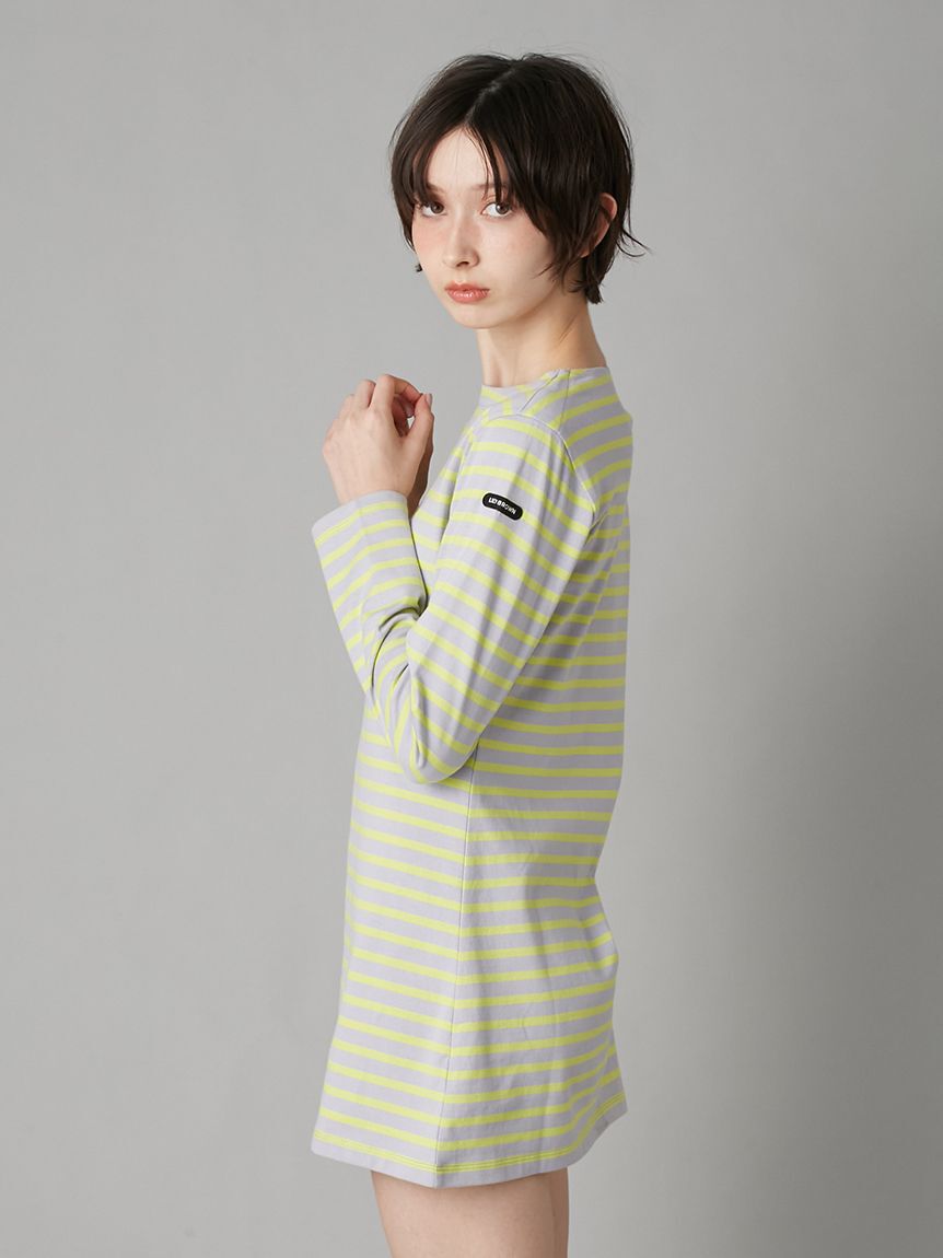LILY BROWN「フレンチボーダーカットチュニック」|チュニック|