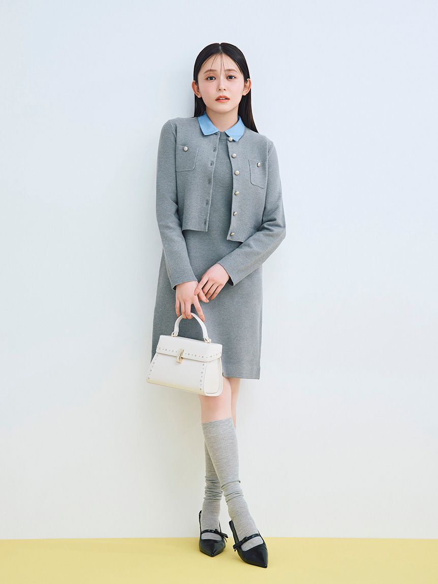 CELFORD「【リュタン】ビジュースタッズポシェット（Ｍ）」|ショルダー・メッセンジャー|