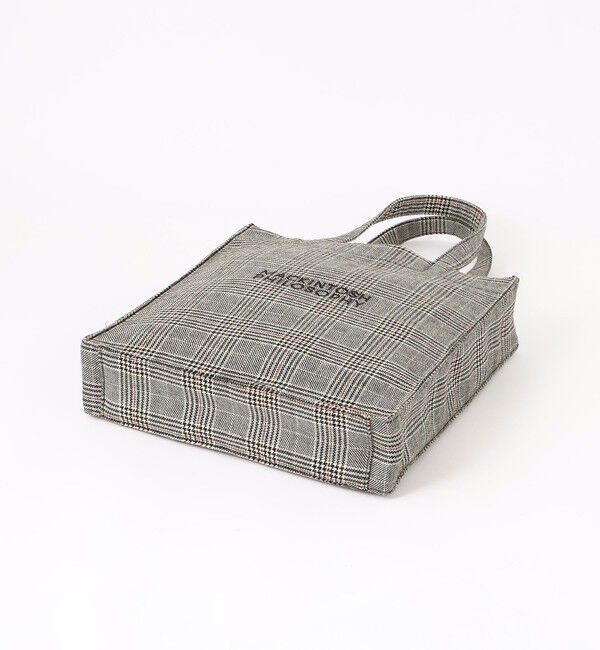 MACKINTOSH PHILOSOPHY「チェックツイードロゴトート」|トートバッグ|