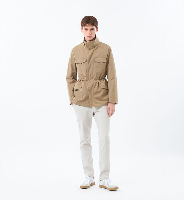 MACKINTOSH PHILOSOPHY「ツイルストレッチ BELFAST（ベルファスト）ミリタリーパーカ」|ブルゾン・スタジャン|