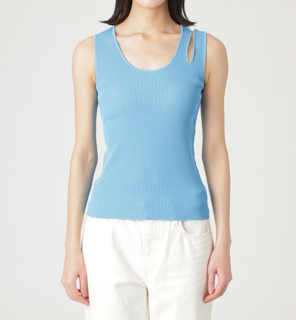  「クロップドレイヤードコンビニット」|ニット・セーター|