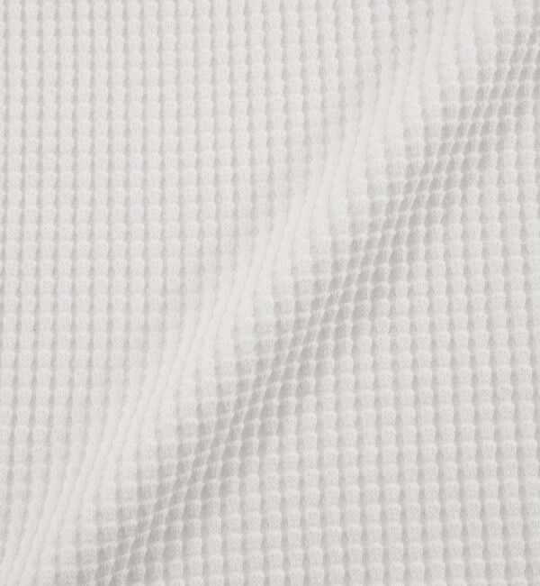  「ツートーンワッフルプルオーバー」|Tシャツ・カットソー|