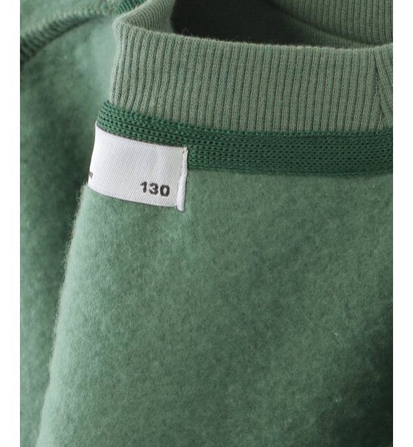 ikka kids「裏起毛斜めブロックストレーナー（120~160cm）」|Tシャツ・カットソー|