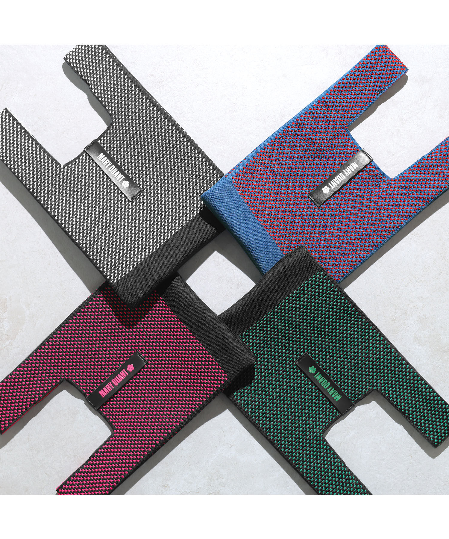 MARY QUANT「メッシュニット ミニトート」|トートバッグ|