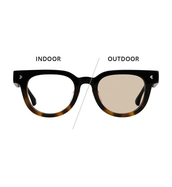  「【WEB限定】 Zoff｜JOURNAL STANDARD relume ウェリントン型 調光サングラス ジャーナルスタンダード」|サングラス|