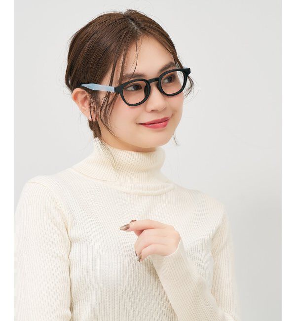  「Zoff｜FRUITS ZIPPER メガネ | フルーツジッパー グッズ 眼鏡 伊達メガネ レンズ交換券付」|メガネ|