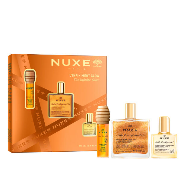 ニュクス「【ニュクス/NUXE】ゴールデン グロウ キット」|ボディ保湿|