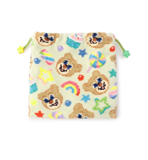 LOVERARY BY FEILER「ハッピーポップニコ　巾着　L/HPO-233097」|ポーチ|