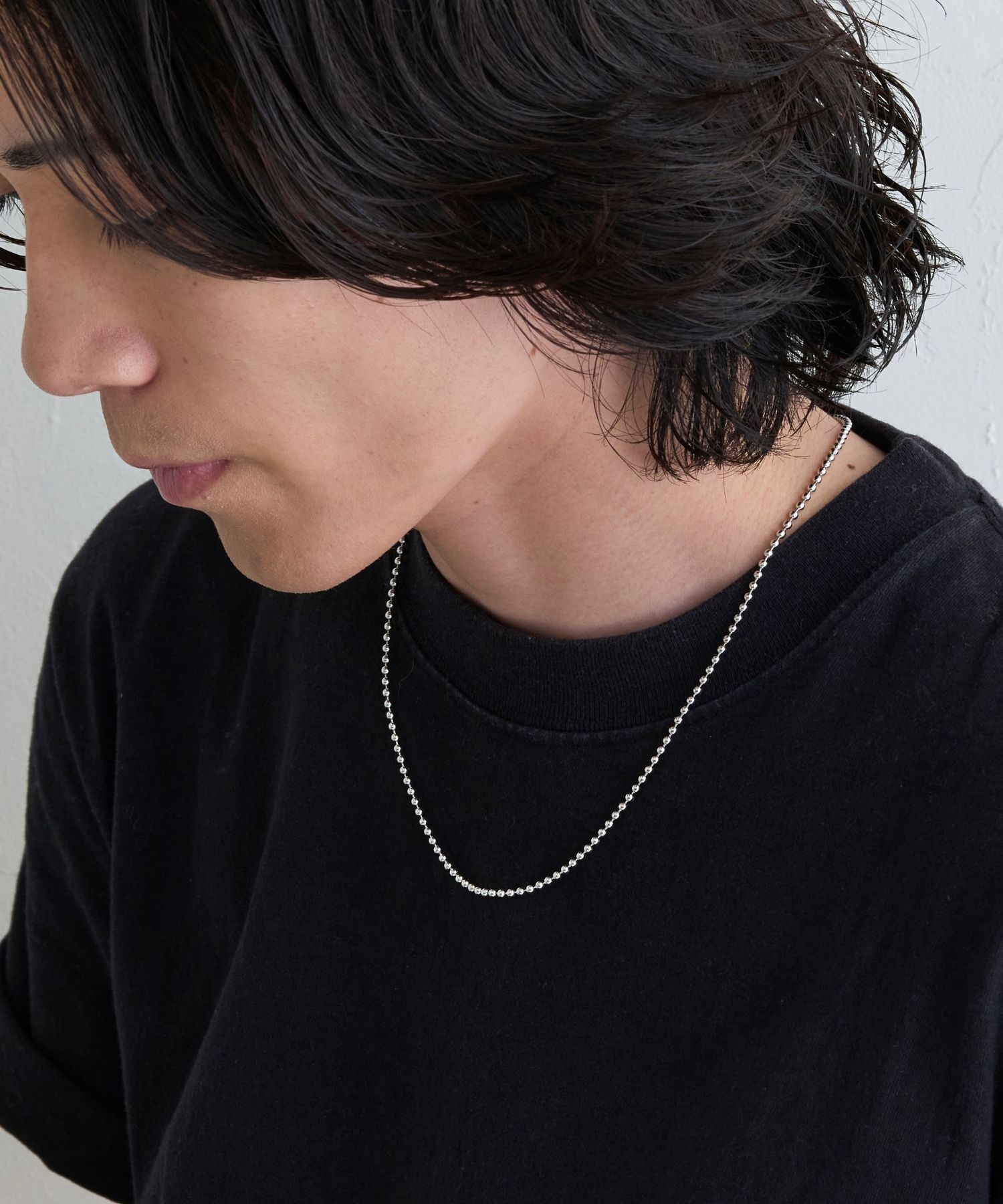 JUPITER「【SV】ボールチェーンネックレス」|ネックレス|