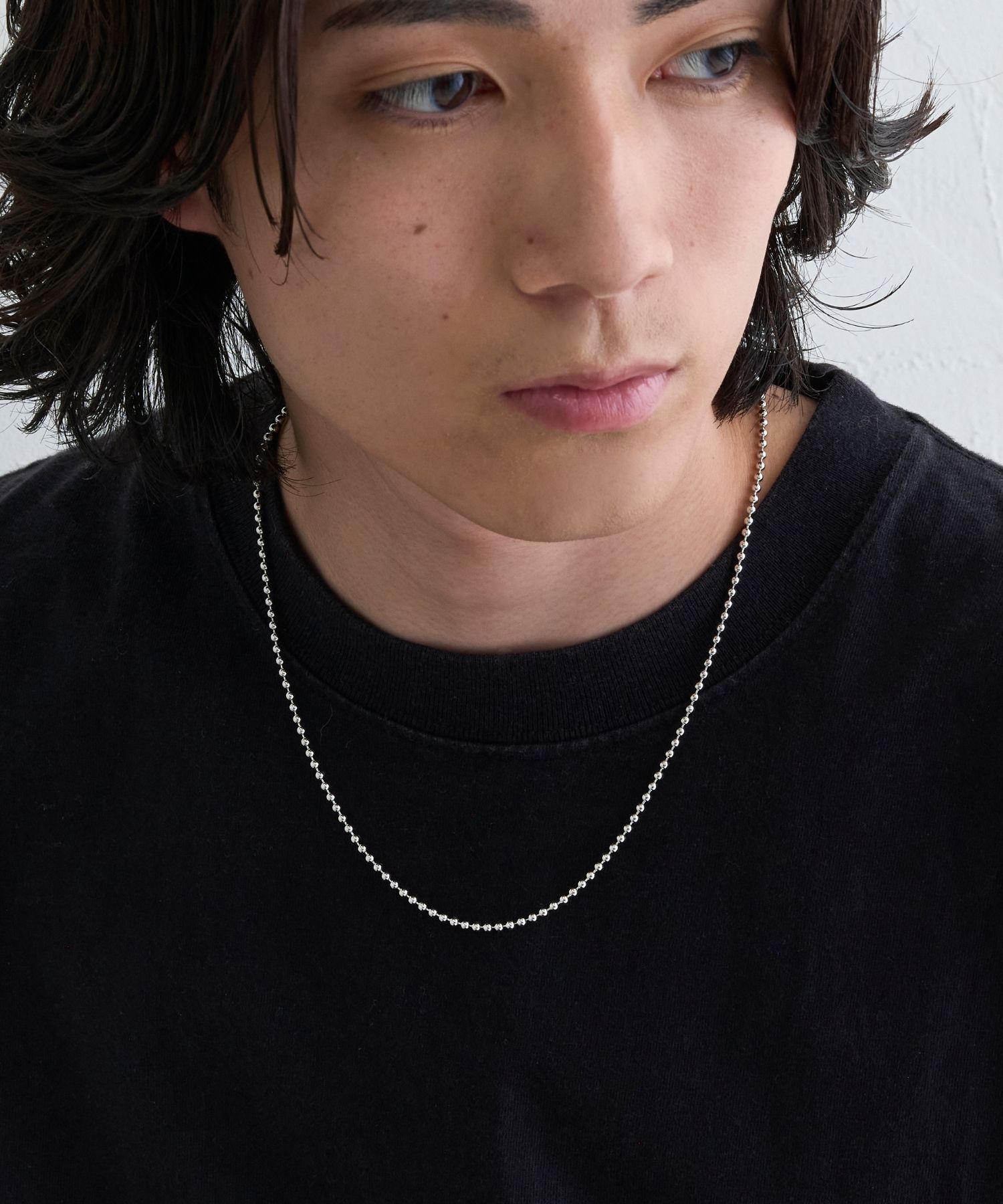 JUPITER「【SV】ボールチェーンネックレス」|ネックレス|