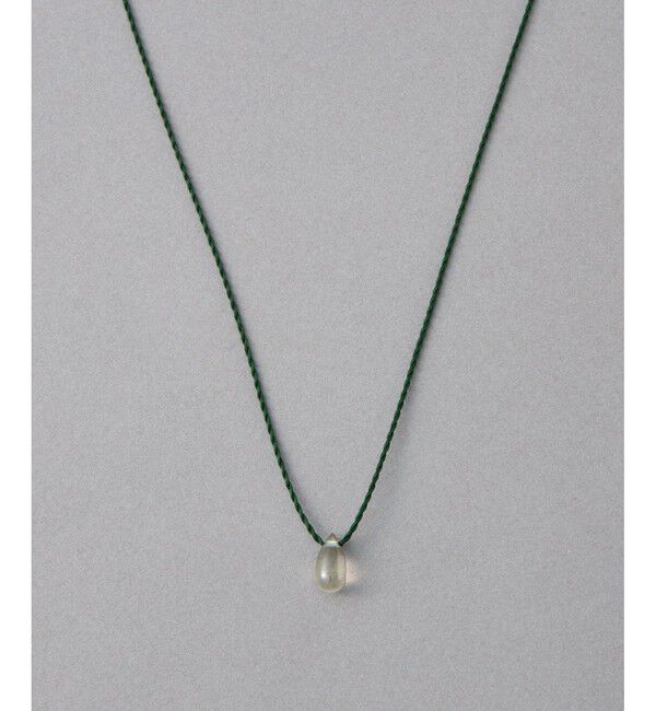 ete「【先行予約】[スウィングドロップ] ナチュラルストーン コード ネックレス」|ネックレス|B