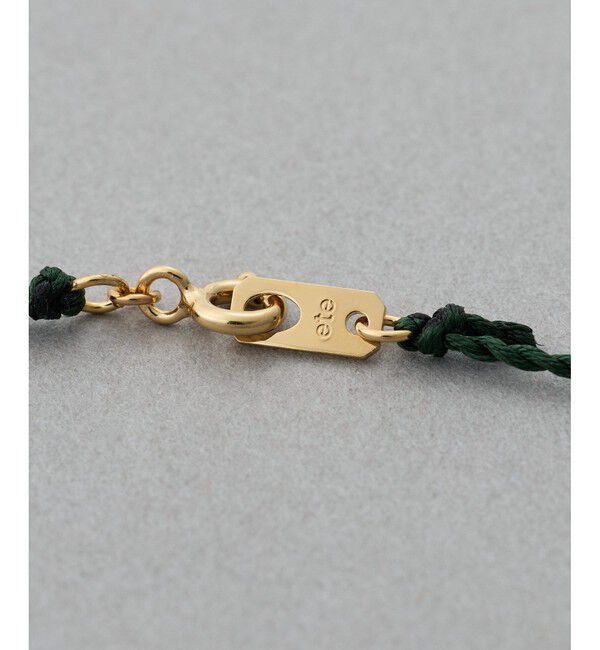 ete「【先行予約】[スウィングドロップ] ナチュラルストーン コード ネックレス」|ネックレス|