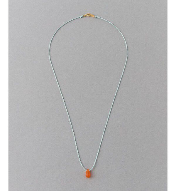 ete「【先行予約】[スウィングドロップ] ナチュラルストーン コード ネックレス」|ネックレス|