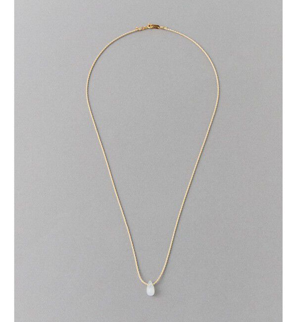 ete「【先行予約】[スウィングドロップ] ナチュラルストーン コード ネックレス」|ネックレス|