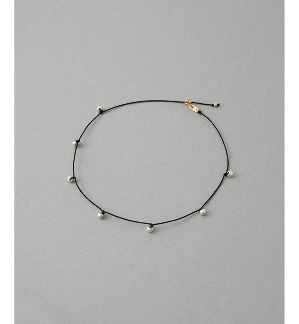 ete「【先行予約】[ポルカドット] コード チョーカー」|ネックレス|