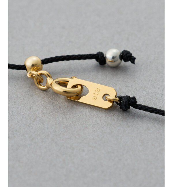 ete「【先行予約】[ポルカドット] コード チョーカー」|ネックレス|