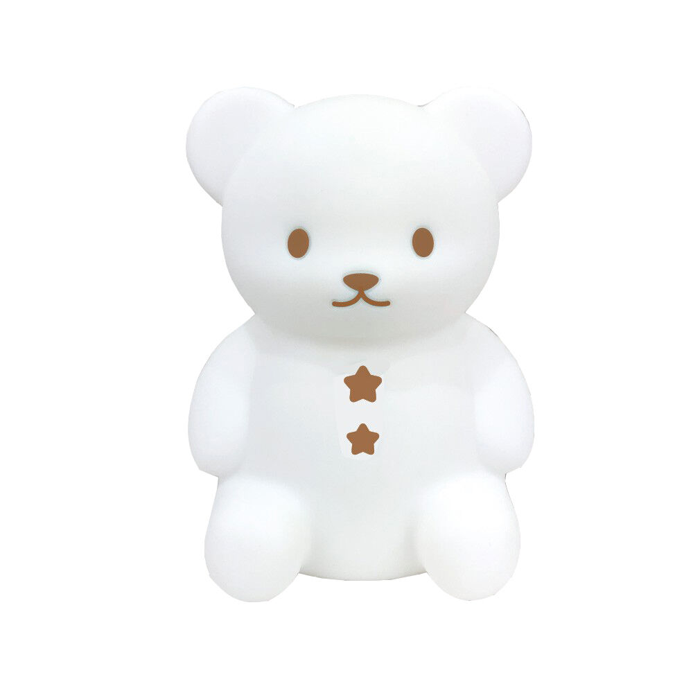 BACKYARD FAMILY「授乳 ライト led 通販 こぐまのおやすみライト led ランプ おしゃれ 置き型 置型 くま」|電化製品|ブラウン1