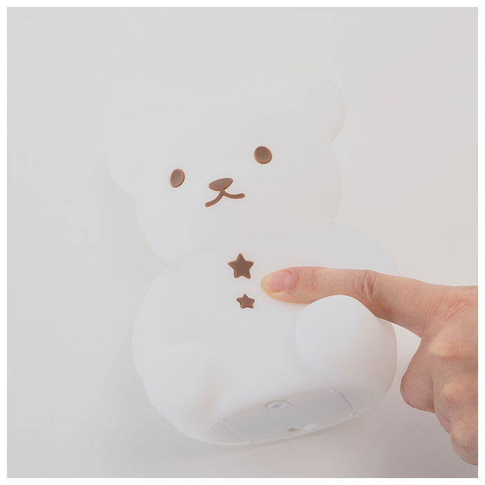 BACKYARD FAMILY「授乳 ライト led 通販 こぐまのおやすみライト led ランプ おしゃれ 置き型 置型 くま」|電化製品|