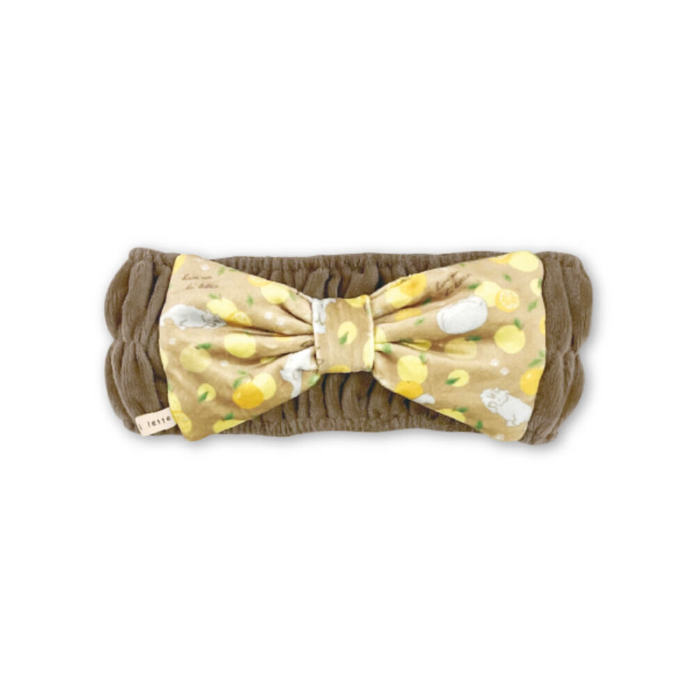 BACKYARD FAMILY「ヘアバンド かわいい 通販 ヘッドバンド ヘアアクセサリー ヘアターバン ターバン リボン」|ヘアスタイリング|ブラウン1