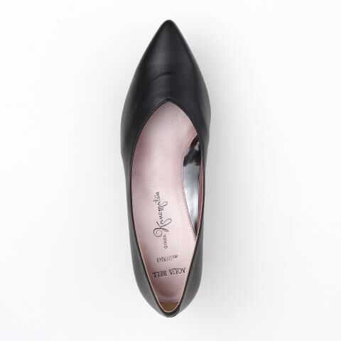 銀座かねまつ「LSBF1983DSHPBLK　【防水】【Bウィズ】アクアベルスレンダーパンプス」|パンプス|