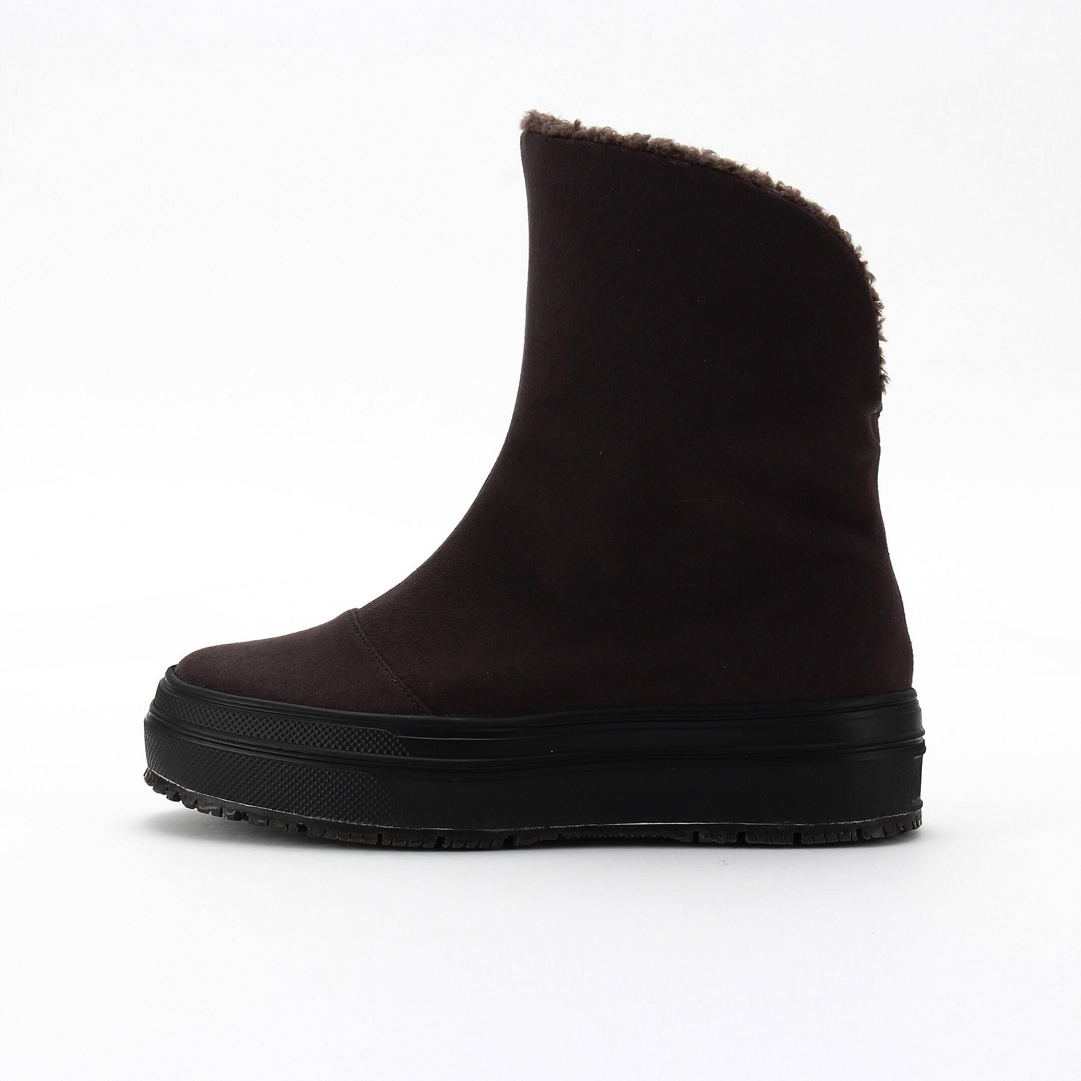 銀座かねまつ「UE254414CSUFAFDGY 【GORE TEX】ゴアテックスボアブーツ」|ショートブーツ|