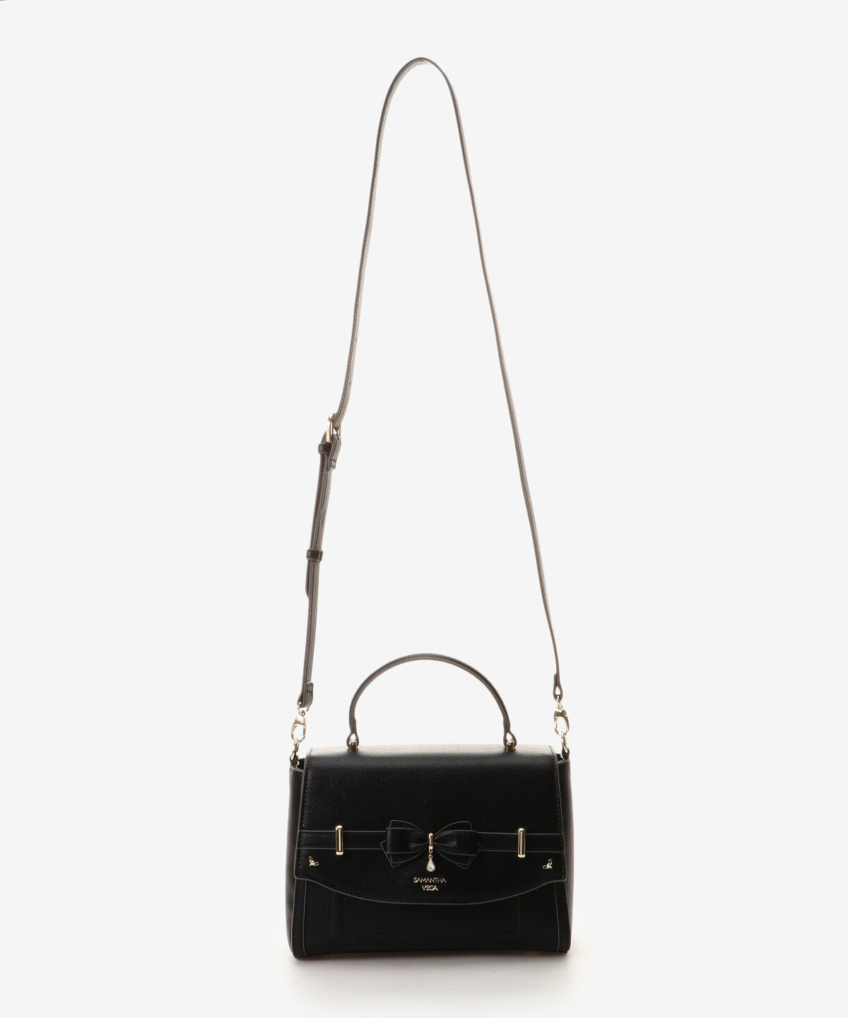 Samantha Vega「アクセントリボンショルダーバッグ」|ショルダー・メッセンジャー|