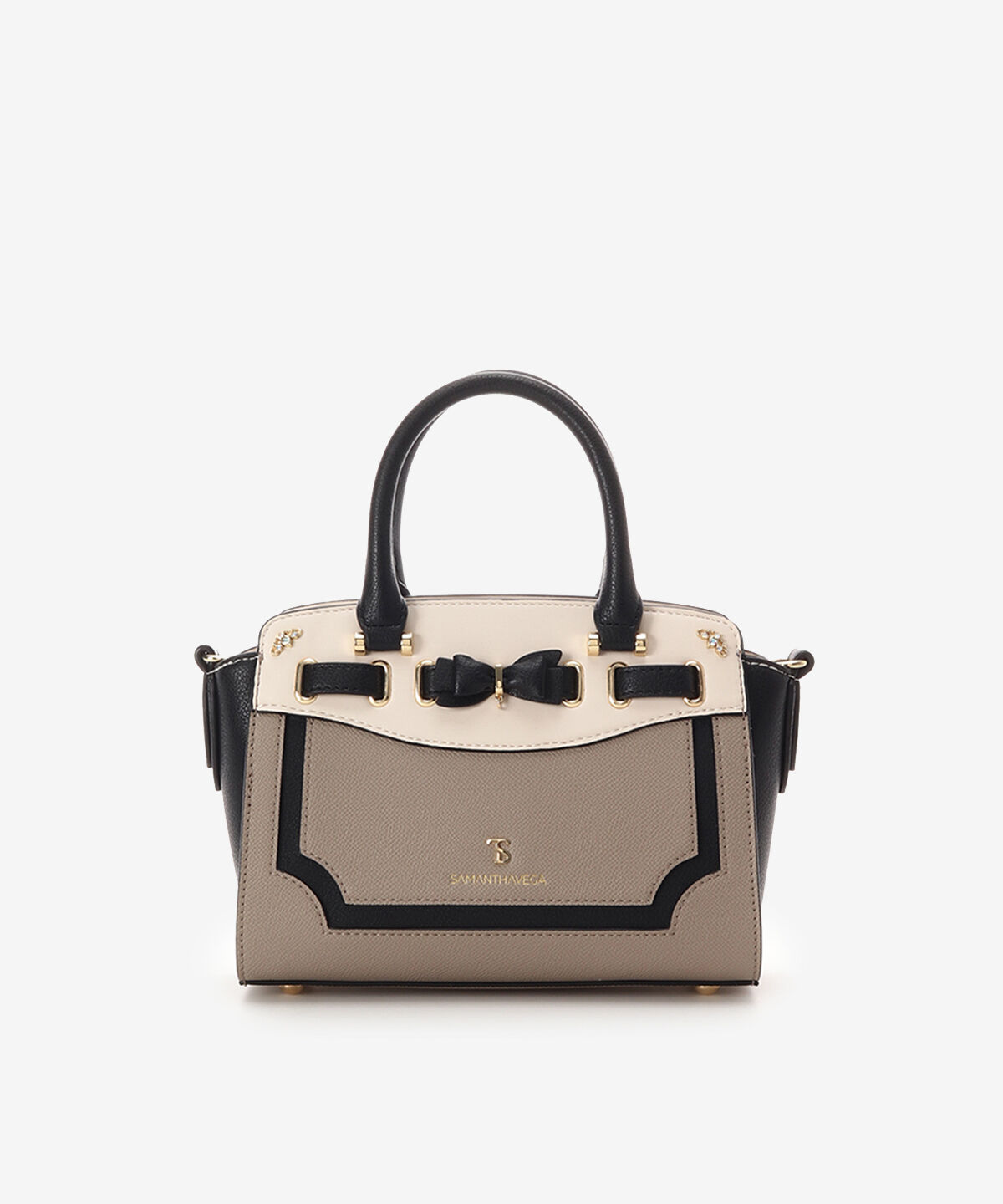 Samantha Vega「フロントリボンベルトショルダーバッグ」|ショルダー・メッセンジャー|マルチカラー