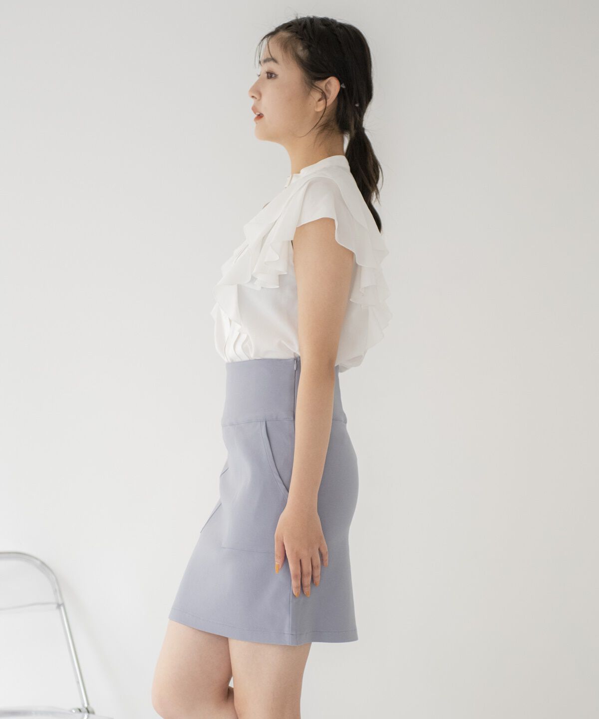 REDYAZEL「ストレッチタイトミニスカート」|タイト|