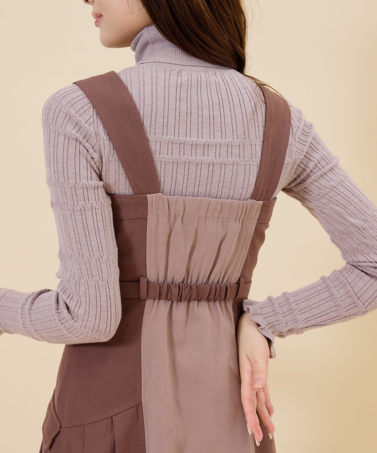 REDYAZEL「デザインリブタートルニット」|ニット・セーター|