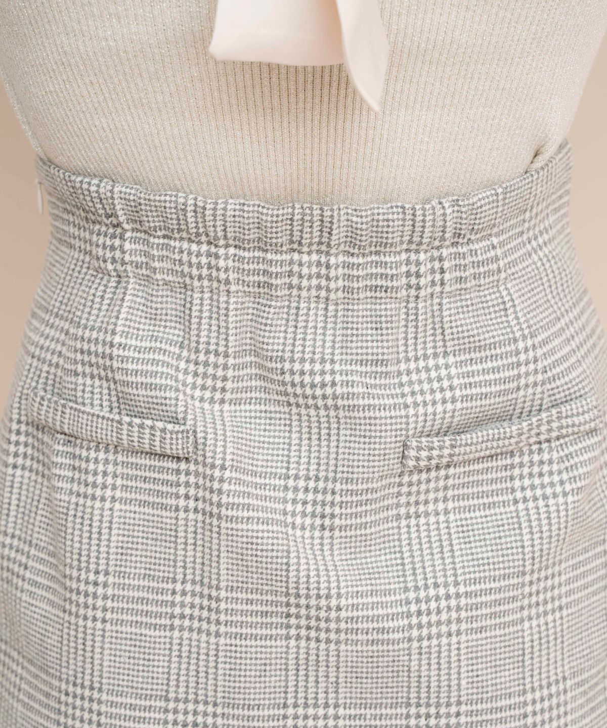 WILLSELECTION「裾ファーハイウエストミニスカート」|台形|