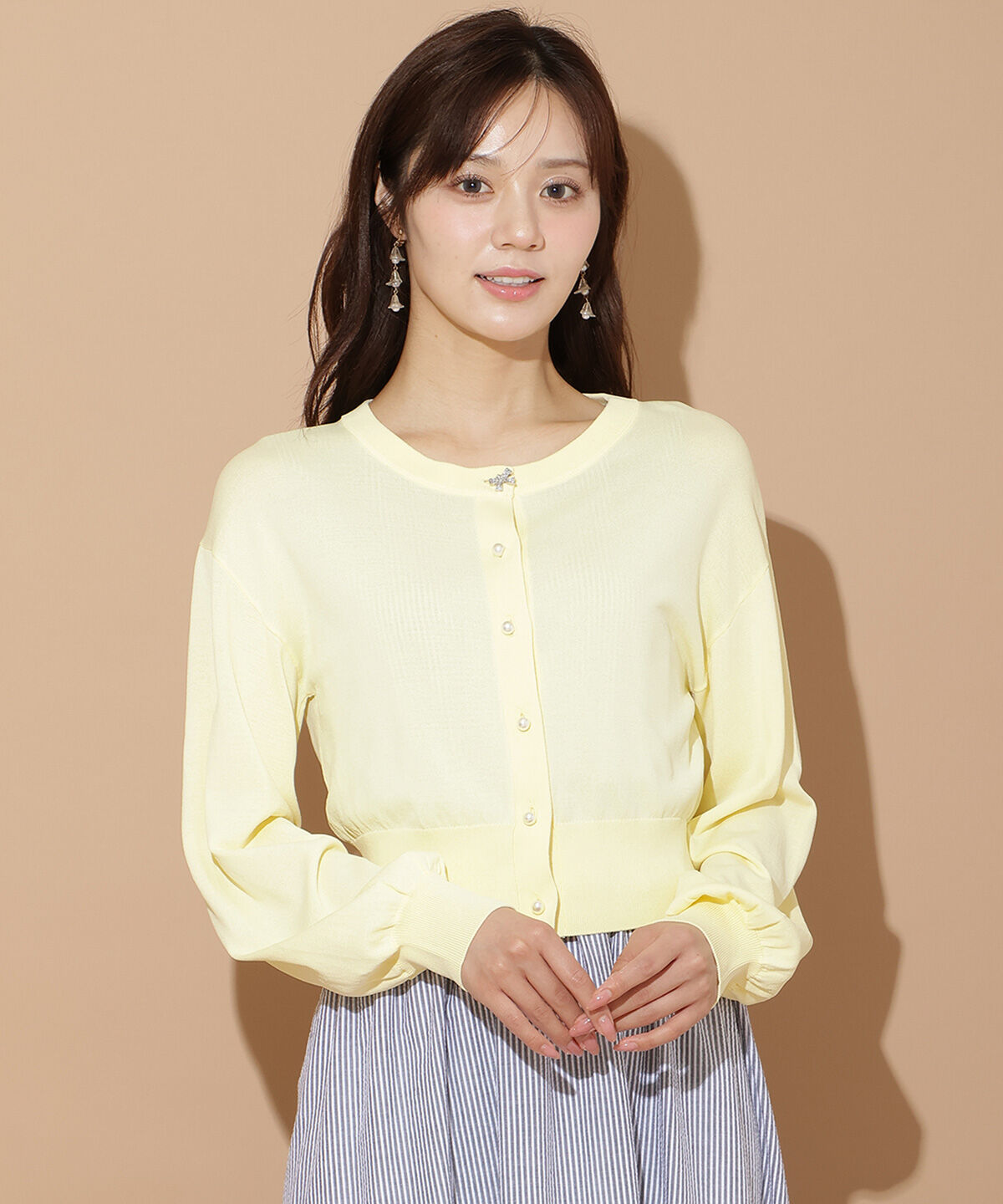 WILLSELECTION「クルーネックUVカーディガン」|カーディガン|