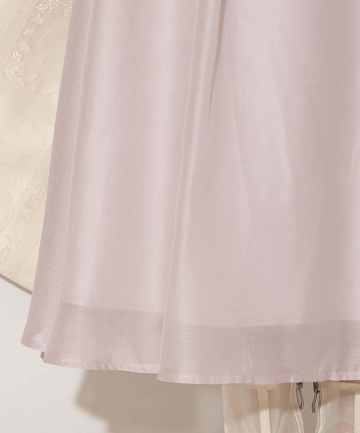 WILLSELECTION「オーガンジータックフレアスカート」|フレア|