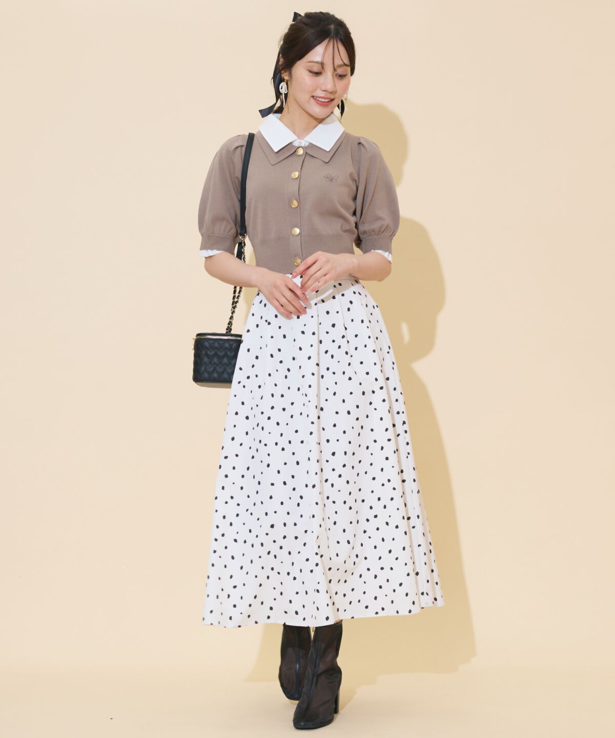 WILLSELECTION「レイヤードカラープルオーバー」|ニット・セーター|