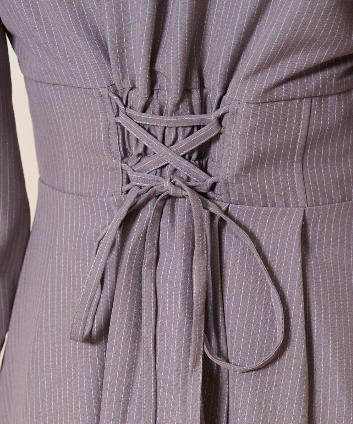 WILLSELECTION「リボンタイコルセットシャツワンピース」|ワンピース|