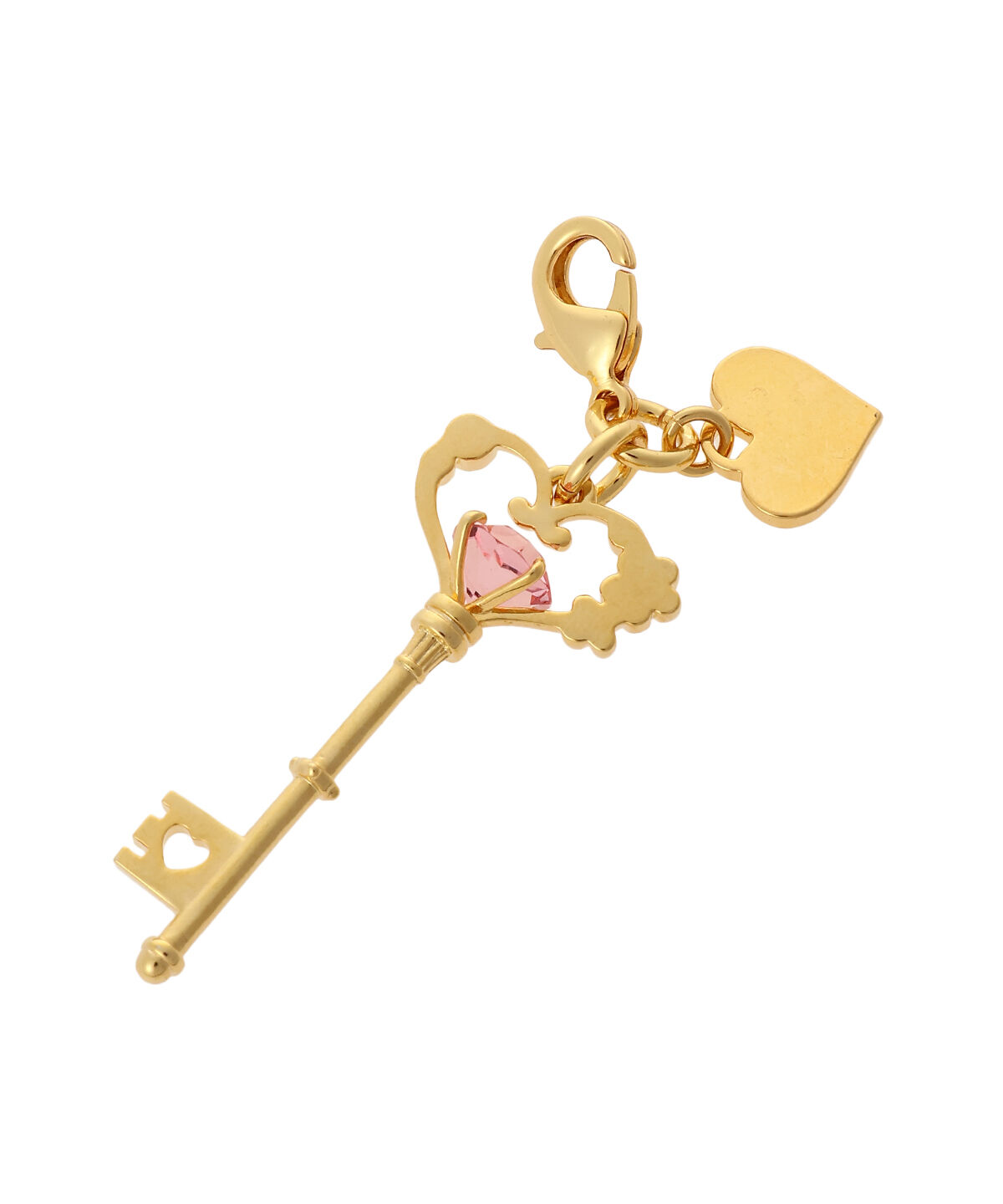 Samantha Thavasa Petit Choice「ダイヤハートファスナーチャーム」|チャーム・キーホルダー|