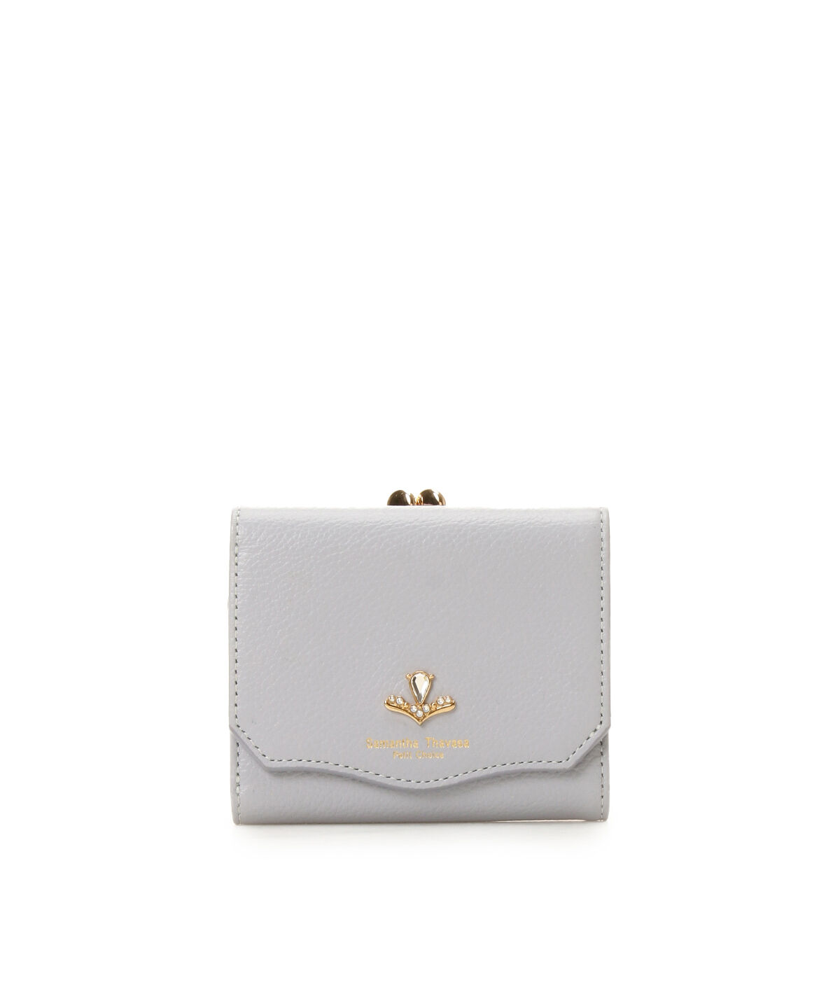 Samantha Thavasa Petit Choice「しずくモチーフ 折財布」|財布|ダルブルー